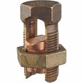 Abb Blackburn 2 Str. to 6 Sol. Silicon Bronze Alloy High-Strength Split Bolt Connector 1H